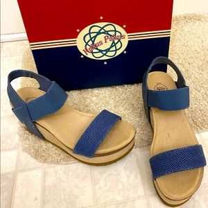 Hokus Pokus Jenny Wedge Sandals.